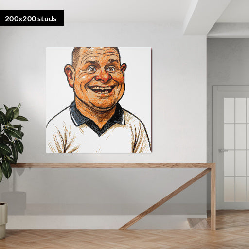 200*200studs, 160*160cm, 63*63inch