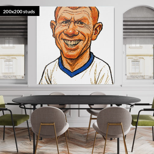 200*200studs, 160*160cm, 63*63inch