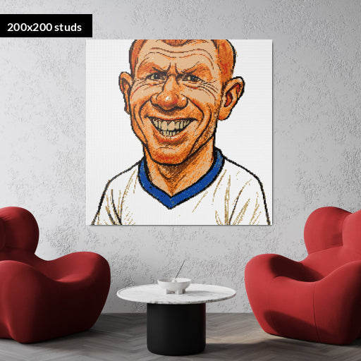 200*200studs, 160*160cm, 63*63inch