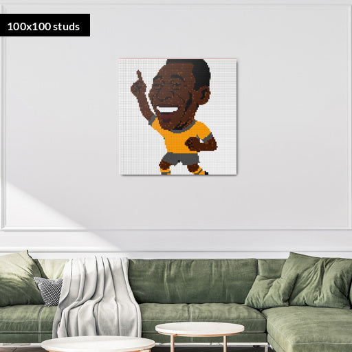 100*100studs, 80*80cm, 31,5*31,5inch
