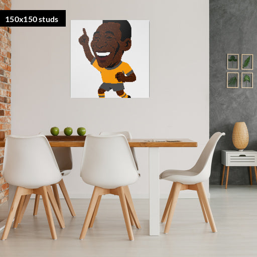 150*150studs, 120*120cm, 47,25*47,25inch