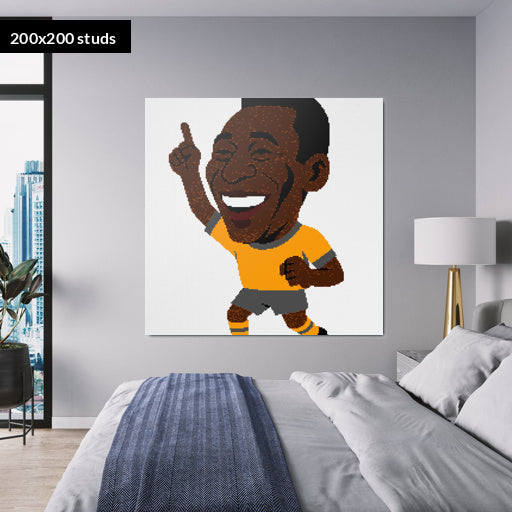 200*200studs, 160*160cm, 63*63inch