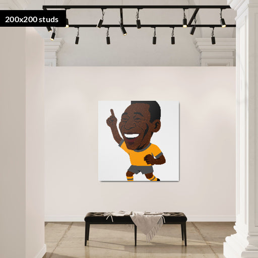 200*200studs, 160*160cm, 63*63inch