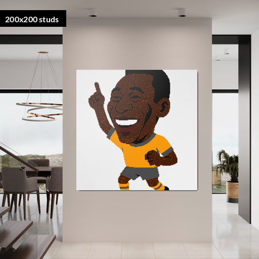 200*200studs, 160*160cm, 63*63inch