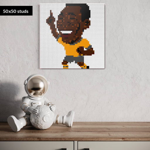 50*50studs, 40*40cm, 15,75*15,75inch