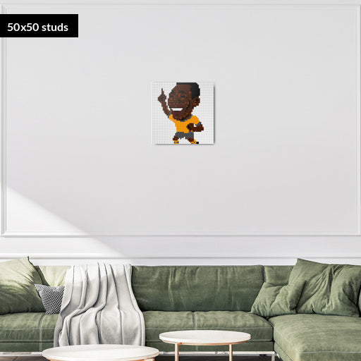 50*50studs, 40*40cm, 15,75*15,75inch