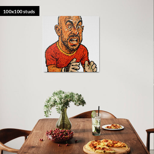 100*100studs, 80*80cm, 31,5*31,5inch