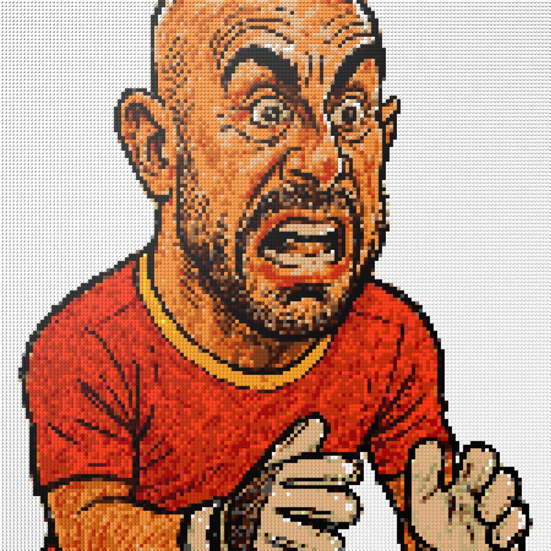 150*150studs, 120*120cm, 47,25*47,25inch