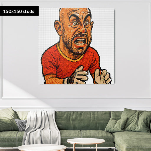 150*150studs, 120*120cm, 47,25*47,25inch