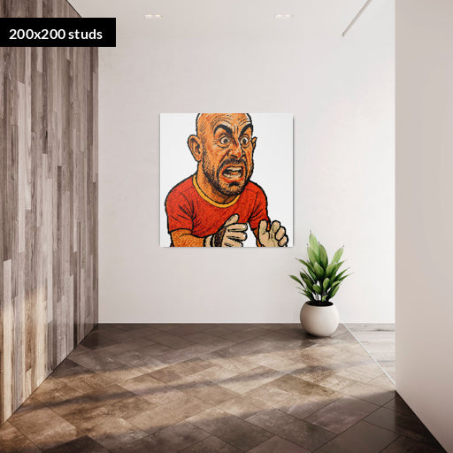 200*200studs, 160*160cm, 63*63inch