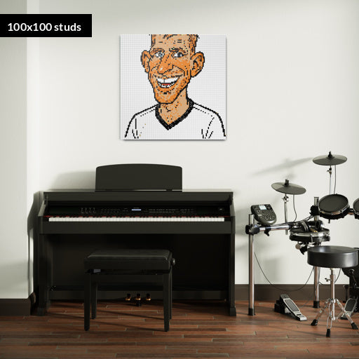 100*100studs, 80*80cm, 31,5*31,5inch