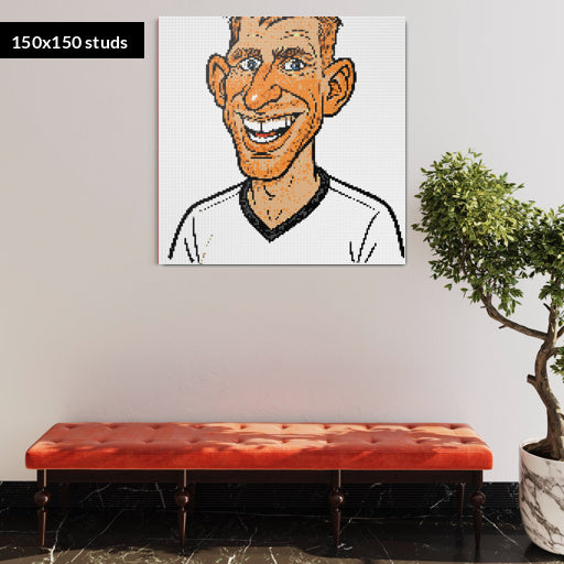 150*150studs, 120*120cm, 47,25*47,25inch