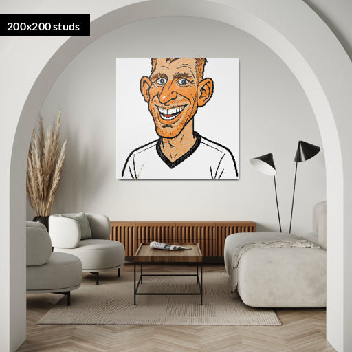 200*200studs, 160*160cm, 63*63inch