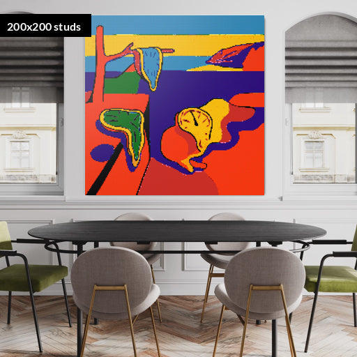 200*200studs, 160*160cm, 63*63inch