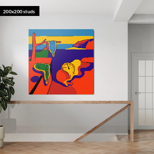 200*200studs, 160*160cm, 63*63inch