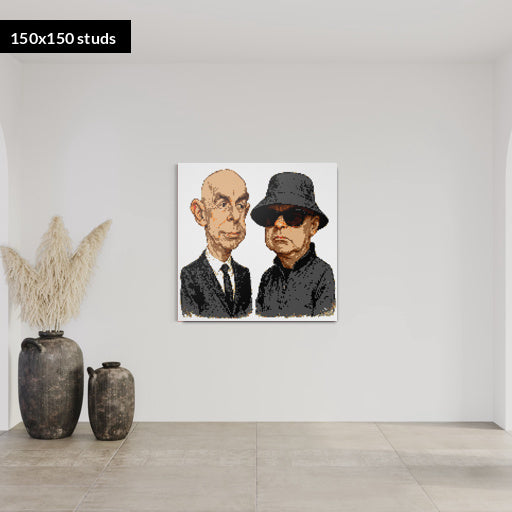 150*150studs, 120*120cm, 47,25*47,25inch