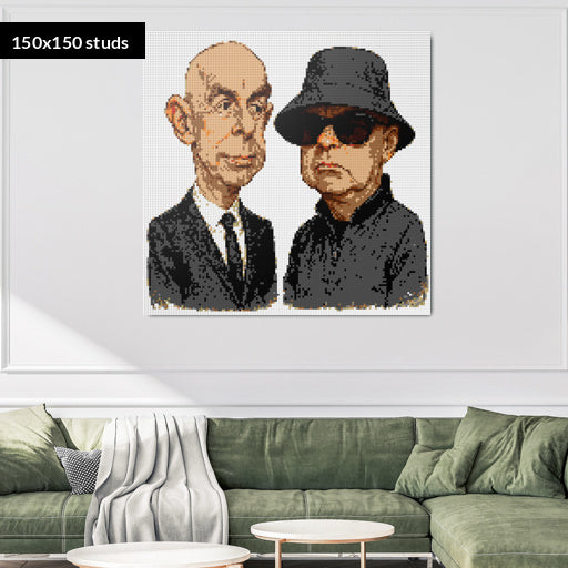 150*150studs, 120*120cm, 47,25*47,25inch