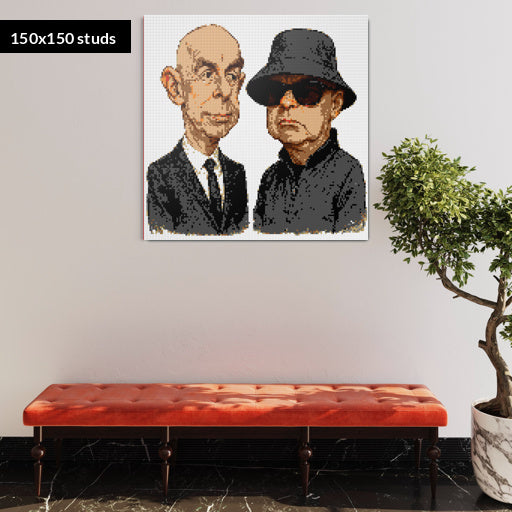 150*150studs, 120*120cm, 47,25*47,25inch