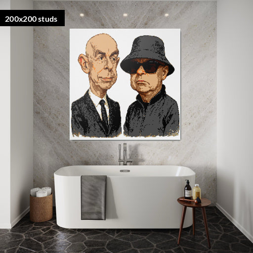 200*200studs, 160*160cm, 63*63inch