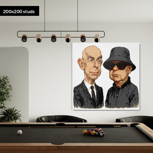 200*200studs, 160*160cm, 63*63inch