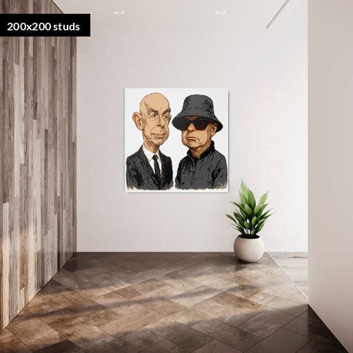 200*200studs, 160*160cm, 63*63inch