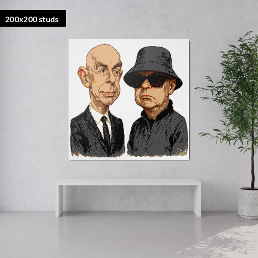 200*200studs, 160*160cm, 63*63inch