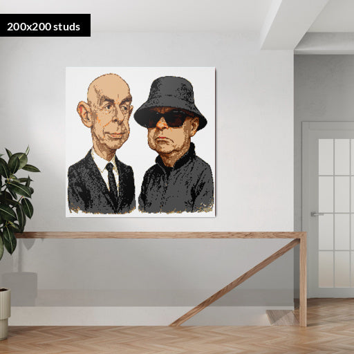 200*200studs, 160*160cm, 63*63inch