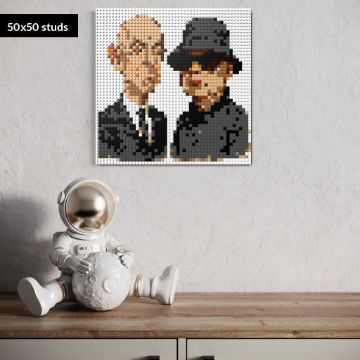 50*50studs, 40*40cm, 15,75*15,75inch