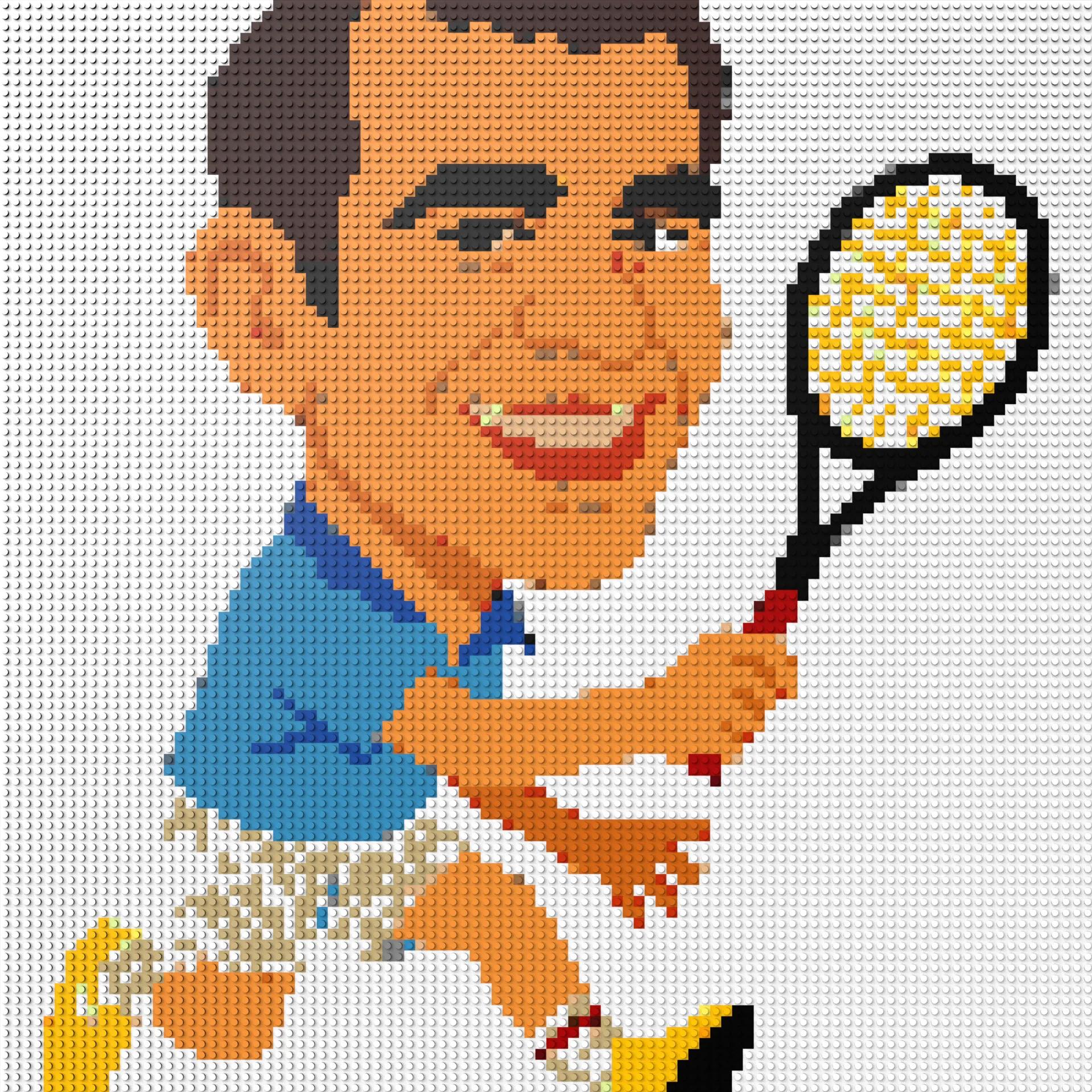 100*100studs, 80*80cm, 31,5*31,5inch