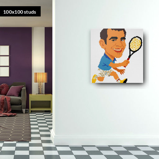100*100studs, 80*80cm, 31,5*31,5inch