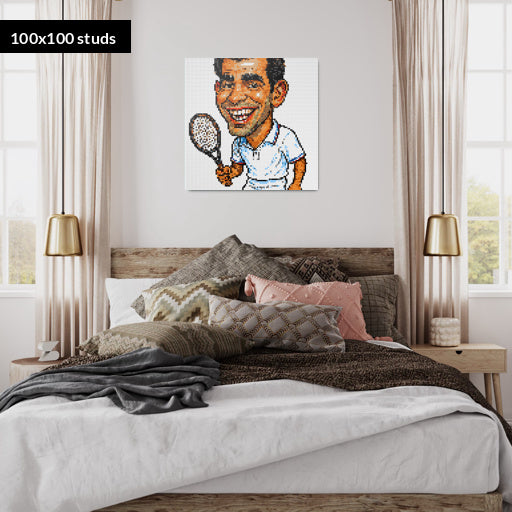 100*100studs, 80*80cm, 31,5*31,5inch