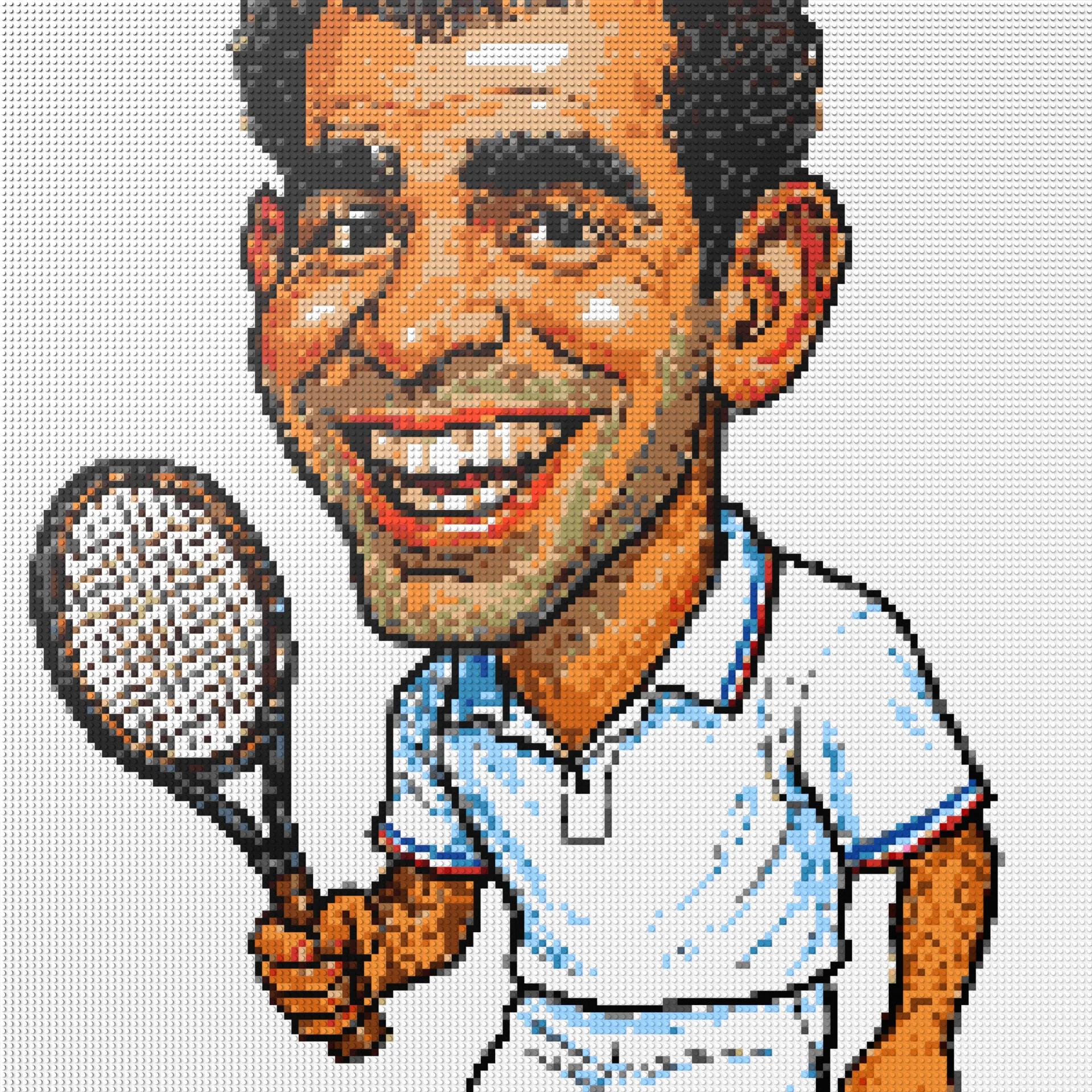 150*150studs, 120*120cm, 47,25*47,25inch