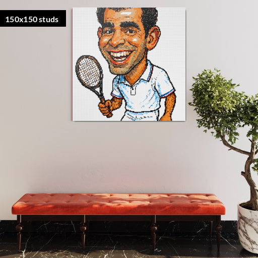 150*150studs, 120*120cm, 47,25*47,25inch