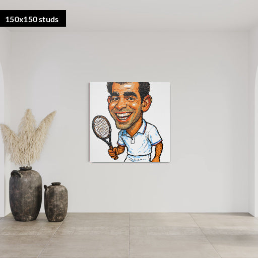 150*150studs, 120*120cm, 47,25*47,25inch