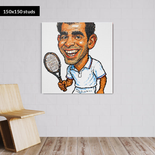 150*150studs, 120*120cm, 47,25*47,25inch