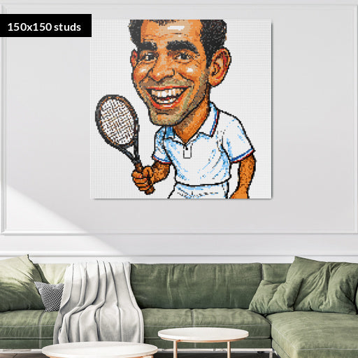 150*150studs, 120*120cm, 47,25*47,25inch