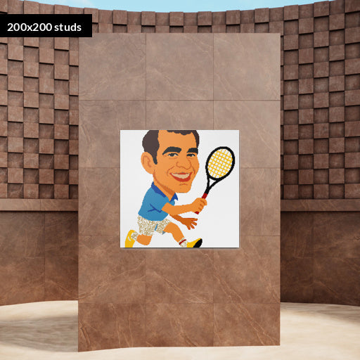 200*200studs, 160*160cm, 63*63inch
