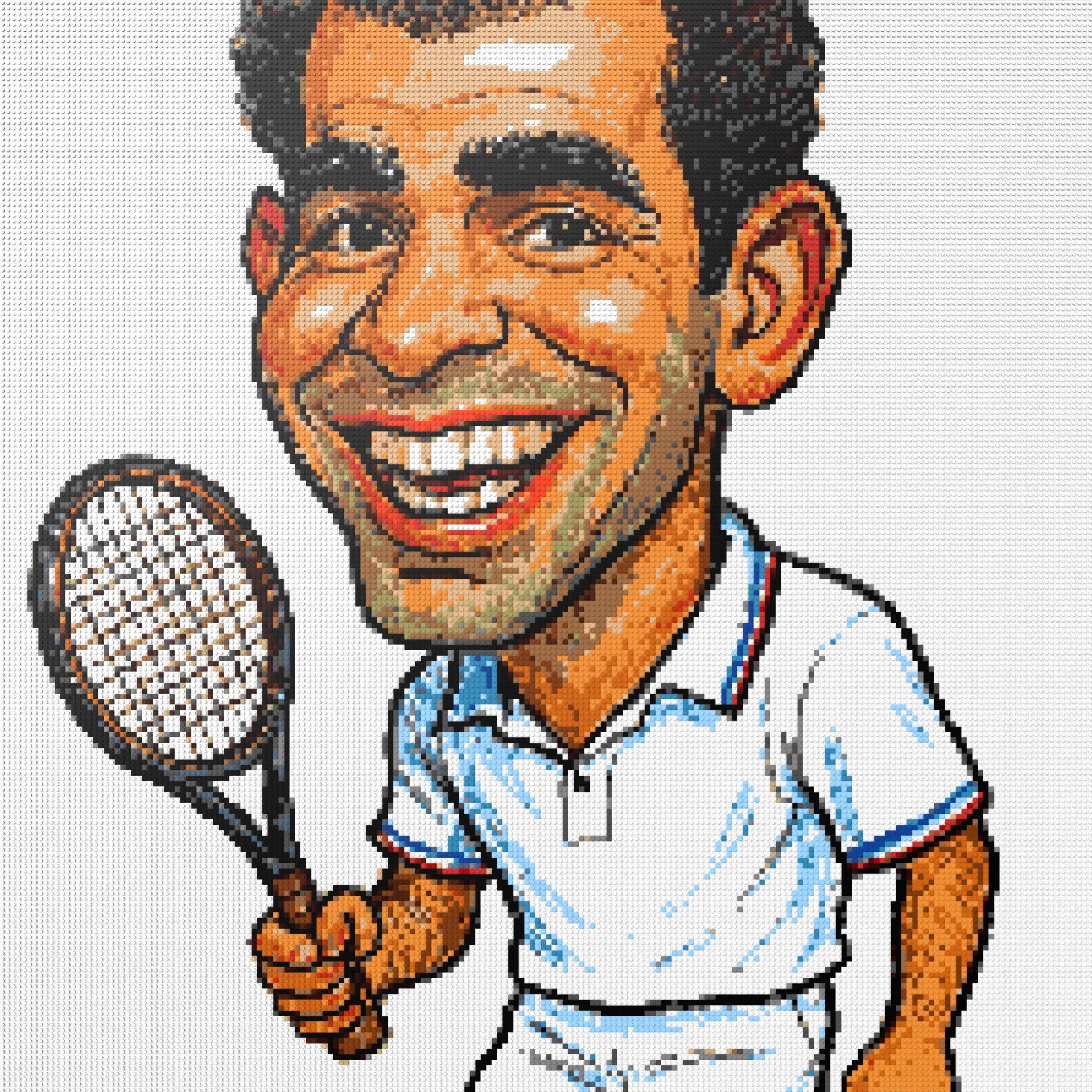 200*200studs, 160*160cm, 63*63inch