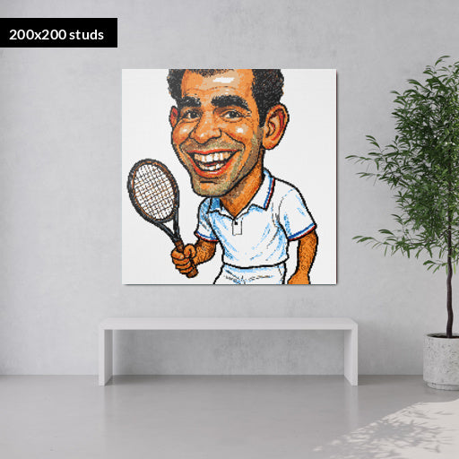 200*200studs, 160*160cm, 63*63inch