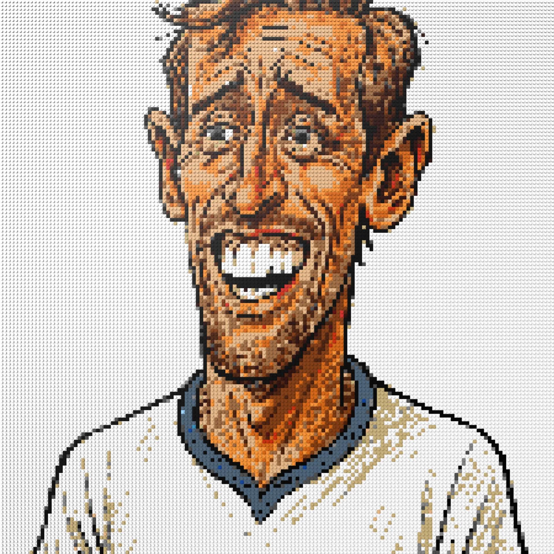 150*150studs, 120*120cm, 47,25*47,25inch