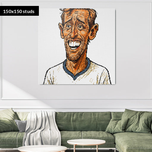 150*150studs, 120*120cm, 47,25*47,25inch