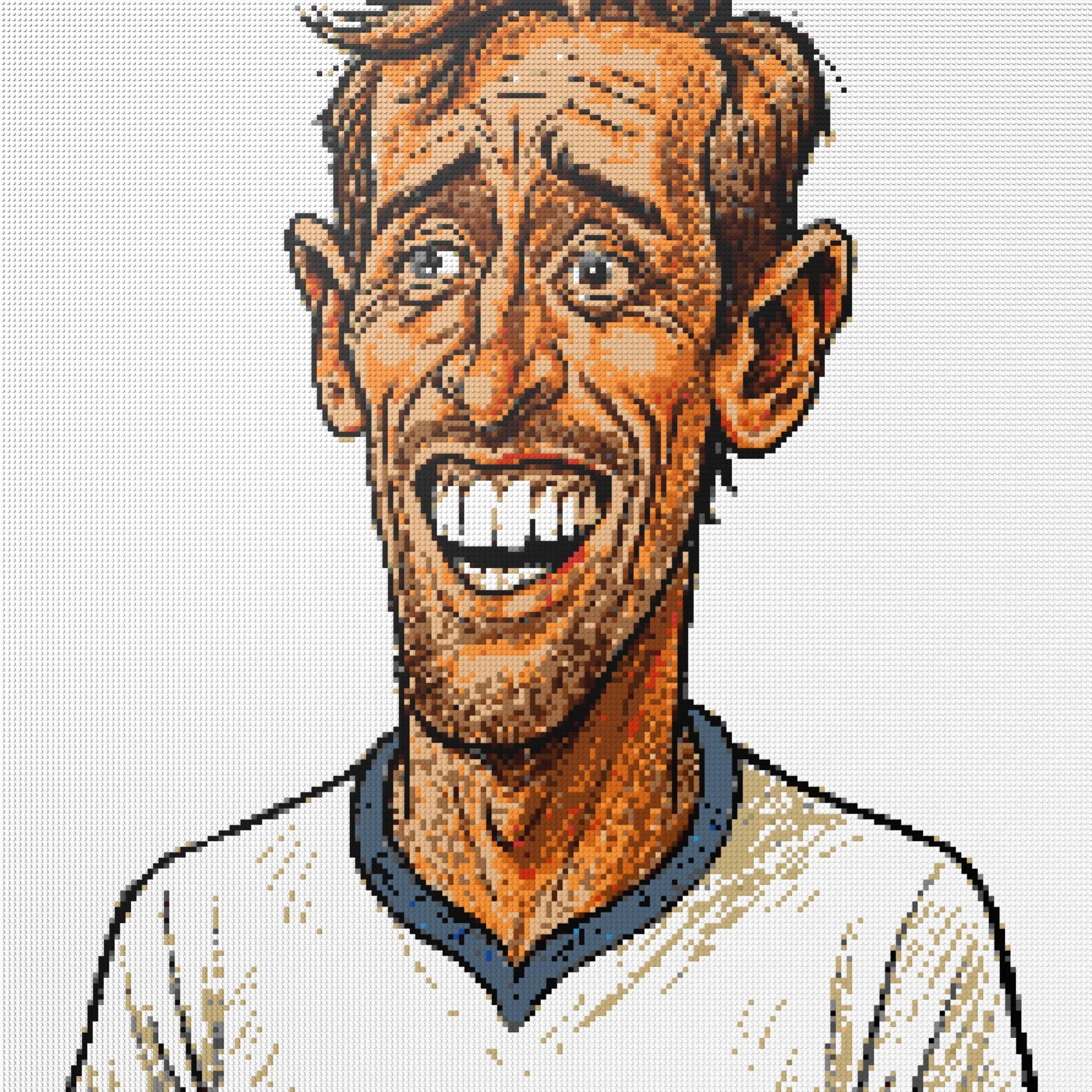 200*200studs, 160*160cm, 63*63inch