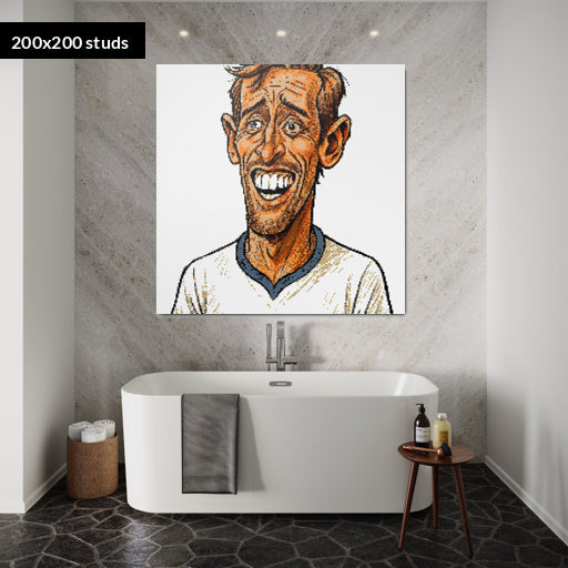 200*200studs, 160*160cm, 63*63inch