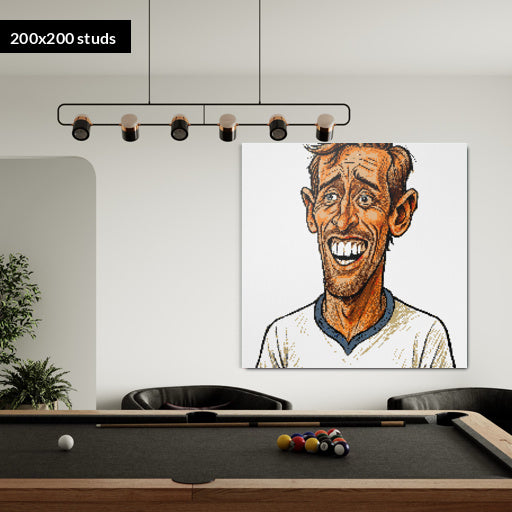 200*200studs, 160*160cm, 63*63inch