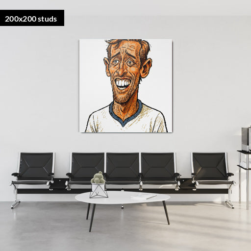 200*200studs, 160*160cm, 63*63inch