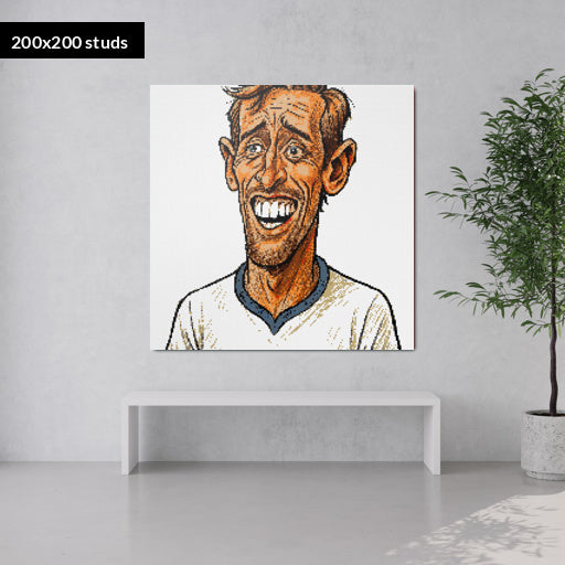 200*200studs, 160*160cm, 63*63inch