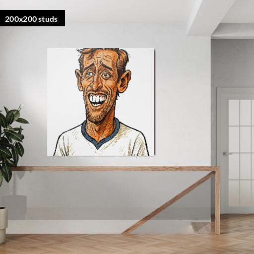 200*200studs, 160*160cm, 63*63inch