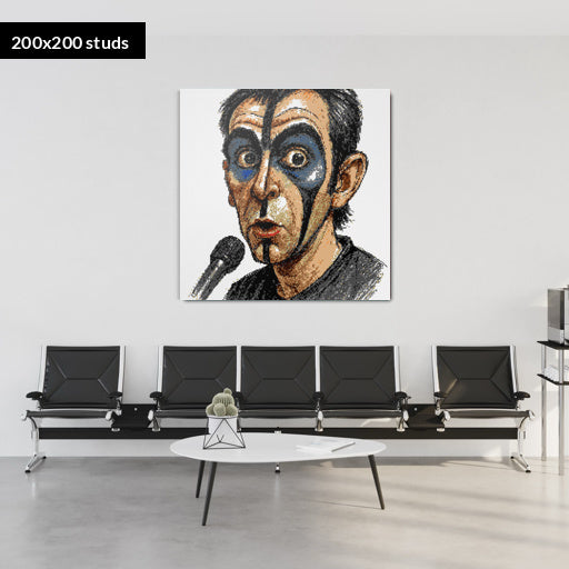 200*200studs, 160*160cm, 63*63inch