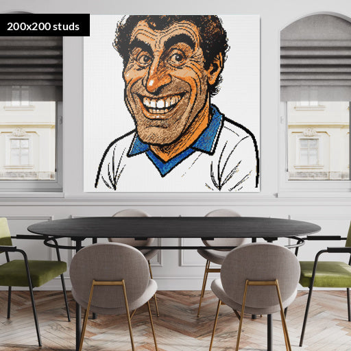 200*200studs, 160*160cm, 63*63inch