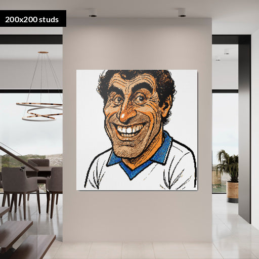 200*200studs, 160*160cm, 63*63inch